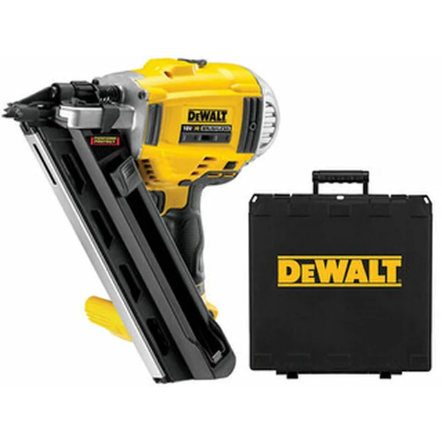 DeWalt DCN692N-XJ акумулаторна структурна машина за пирони 18 V | 50 - 90 mm | Диаметър 2,8 - 3,3 mm | 34 ° | Карбон без четки | Без батерия и зарядно | В картонена кутия