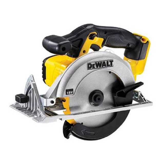 DeWalt DCS391N-XJ cordless circular saw 18 V | Circular saw blade 165 mm x 20 mm | Cutting max. 55 mm | Carbon brush | Without battery and charger | In a cardboard box