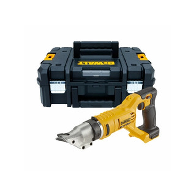 DeWalt DCS491NT-XJ cordless plate cutting shears 18 V | 1,3 mm | Carbon brush | Without battery and charger | TSTAK in a suitcase