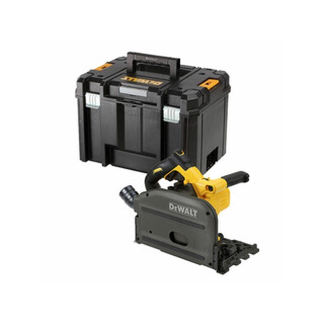 DeWalt DCS520NT-XJ akumulátorová ponorná kotúčová píla 54 V | Pílový kotúč 165 mm x 20 mm | Rezanie max. 59 mm | Bez batérie a nabíjačky | TSTAK v kufri