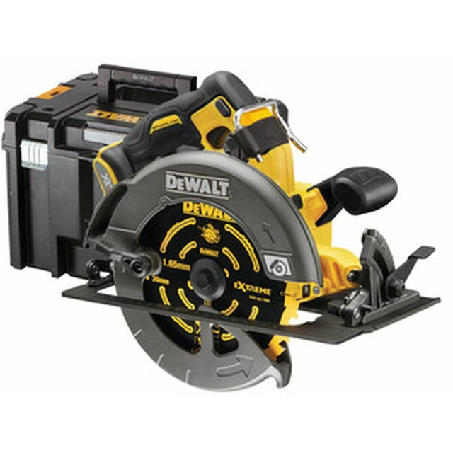 DeWalt DCS578NT-XJ cordless circular saw 54 V | Circular saw blade 190 mm x 30 mm | Cutting max. 67 mm | Carbon Brushless | Without battery and charger | TSTAK in a suitcase