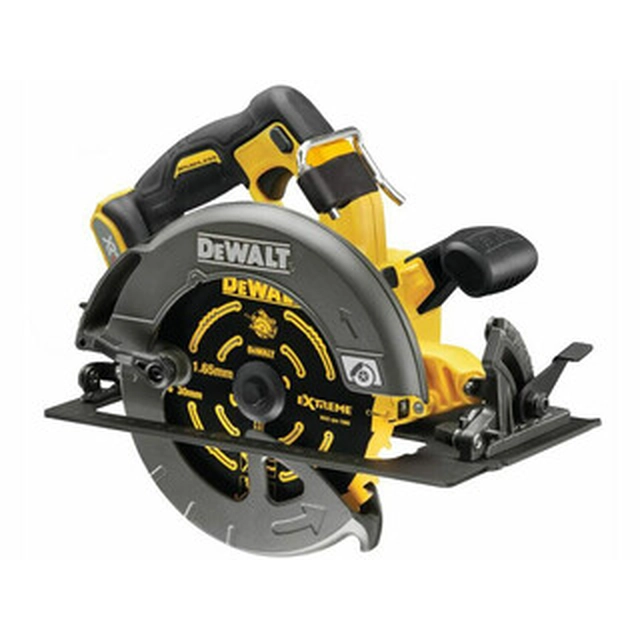 DeWalt DCS579N-XJ ferăstrău circular fără fir 54 V | Pânză de ferăstrău circular 190 mm x 30 mm | Tăiere max. 61 mm | Fără perii de cărbune | Fara baterie si incarcator | Într-o cutie de carton