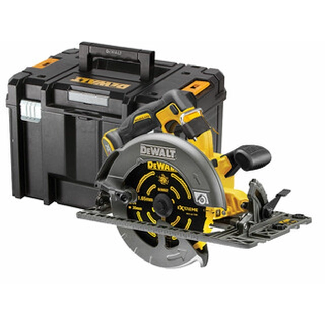 DeWalt DCS579NT-XJ cordless circular saw 54 V | Circular saw blade 190 mm x 30 mm | Cutting max. 61 mm | Carbon Brushless | Without battery and charger | TSTAK in a suitcase