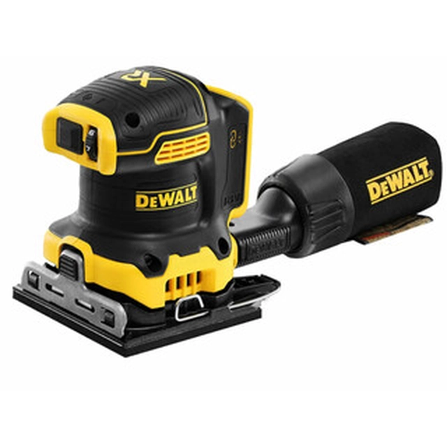 DeWalt DCW200N-XJ akumulátorová vibračná brúska 18 V | 114,3 x 139,7 mm | Carbon Brushless | Bez batérie a nabíjačky | V kartónovej krabici