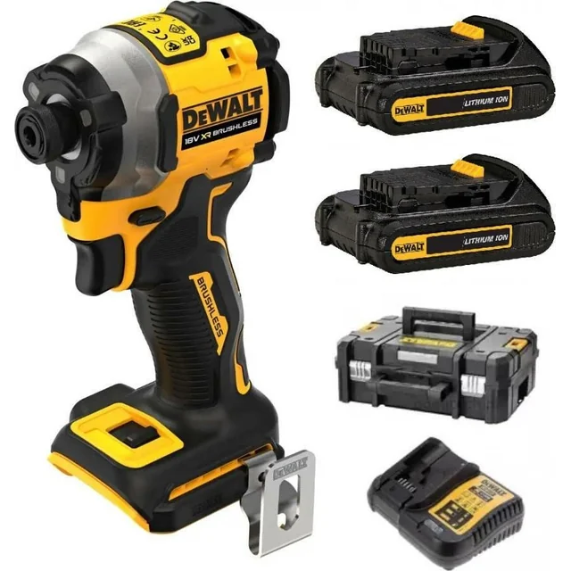 Dewalt DEWALT.Atsuktuvas UDAR.18V 208Nm 2x2,0Ah TSTAK DCF850D2T