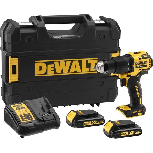 Dewalt drill/driver DCD709S2T 18 V 2 x battery 1.5 Ah