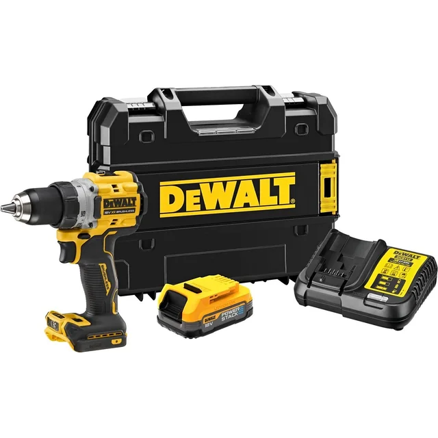 Dewalt drill/driver DCD800E1T 18 V 1 x battery 1.7 Ah