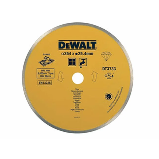 DeWalt DT3733-XJ diamond cutting disc 250 x 25,4 mm