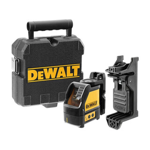 DeWalt DW088CG-XJ Green line laser Range: 0 - 20 m | 3 x element | In a suitcase