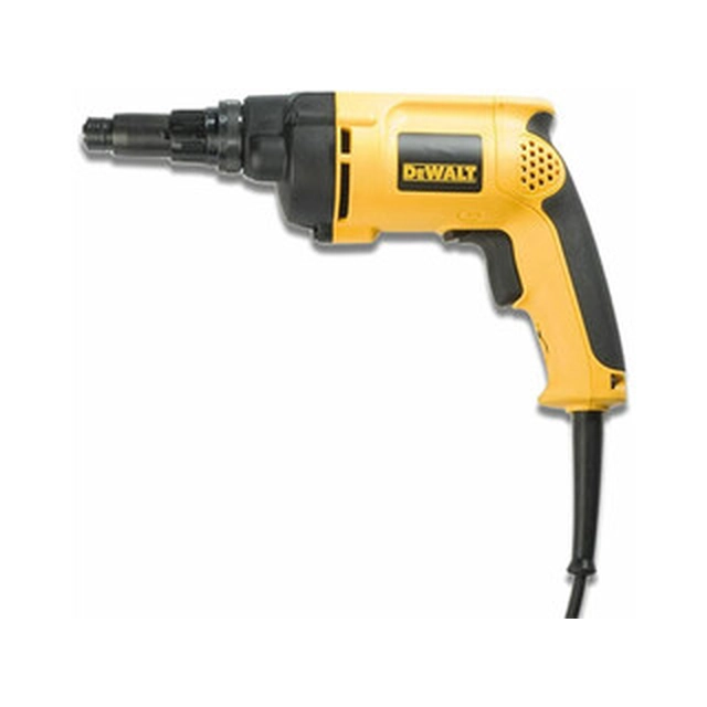 DeWalt DW269K-QS electric screwdriver with depth stop 230 V | 540 W | 4 - 42 Nm | 1/4 bits | 1000 RPM | In a suitcase