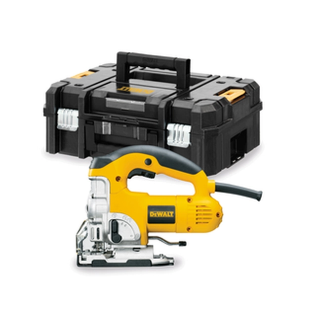 DeWalt DW331KT-QS elektrische decoupeerzaag 26 mm | Aantal slagen: 0 - 3100 1/min | 701 W | TSTAK in een koffer