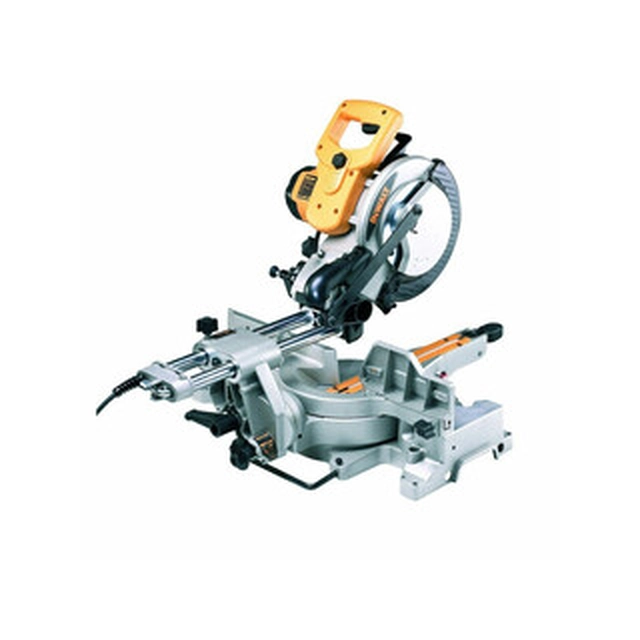 DeWalt DW712-QS Electric Miter 230 V | 930 W | Πριονόλαμα 216 x 30 mm | Μέγιστη κοπή 300 x 70 mm