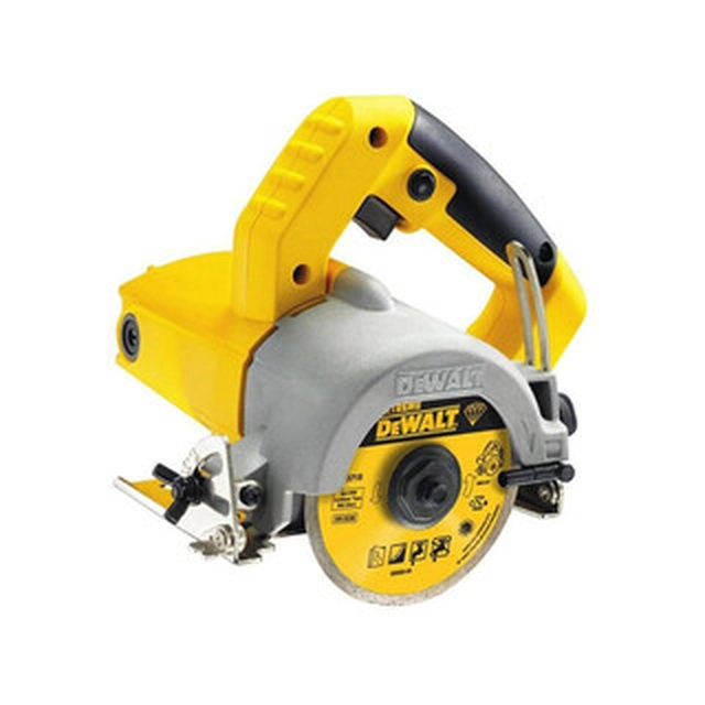 DeWalt DWC410-QS elektrická diamantová řezačka 230 V | 1300 W | 110 mm | Řezání max 34 mm | V kartonové krabici