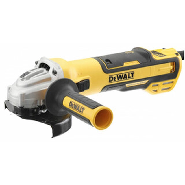 DeWalt DWE4357-QS elektriskā leņķa slīpmašīna 125 mm | 2200 līdz 10500 RPM | 1700 W | Kartona kastē