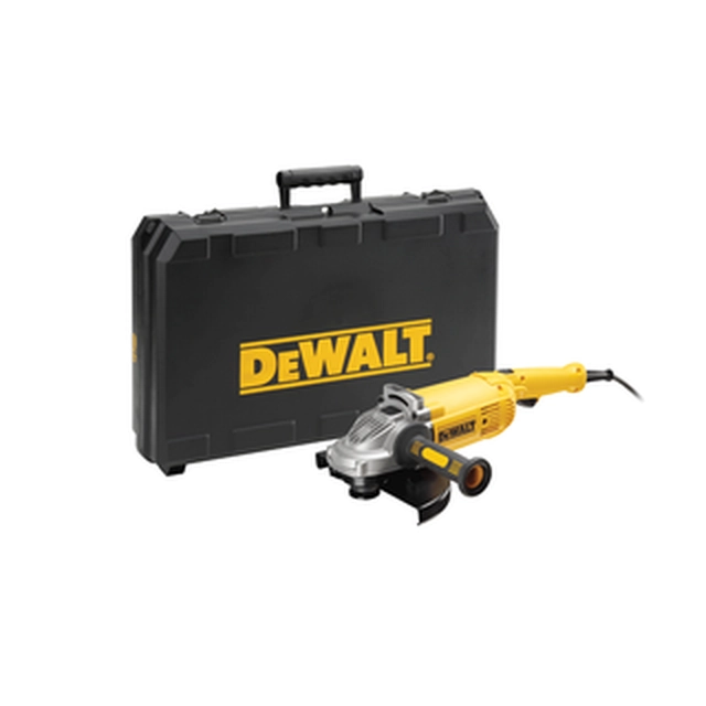 DeWalt DWE492K-QS електрична кутова шліфувальна машина 230 мм | 6600 RPM | 2200 W | У валізі