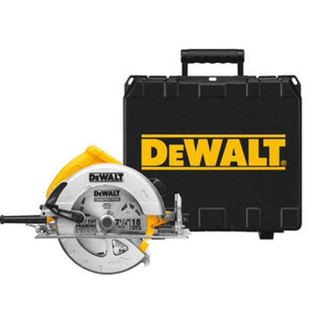 DeWalt DWE575K-QS elektrische cirkelzaag 190 x 30 mm | 1600 W | In een koffer