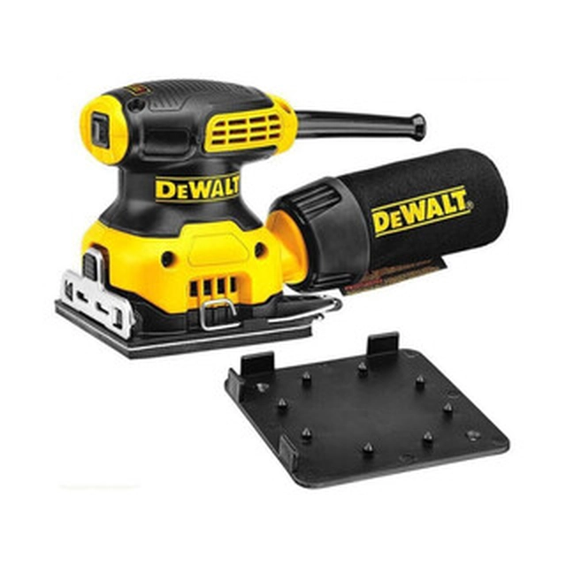 DeWalt DWE6411-QS Elektrická vibrační bruska 115 x 108 mm | Míra vibrací: 28000 1/min | V kartonové krabici