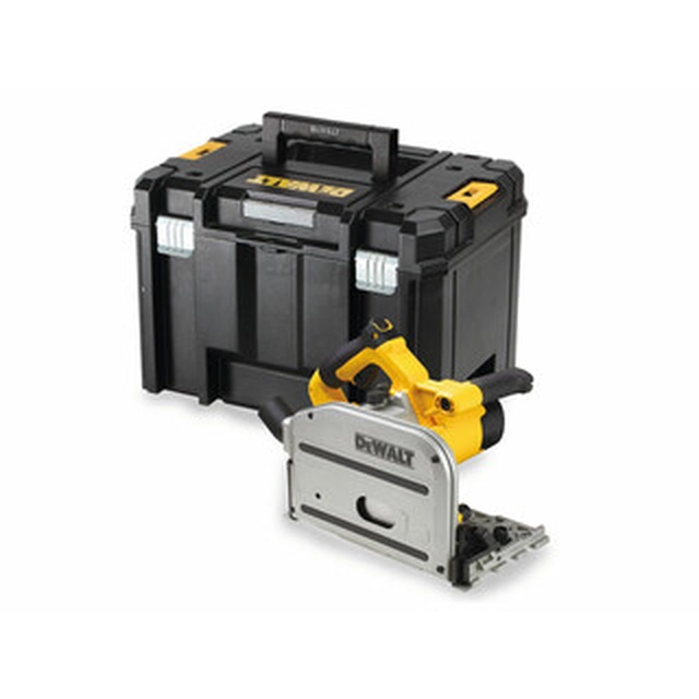 DeWalt DWS520KT-QS Electric Submersible Circular Saw 165 x 20 mm | Cutting depth: 59 mm | 1300 W | TSTAK in a suitcase