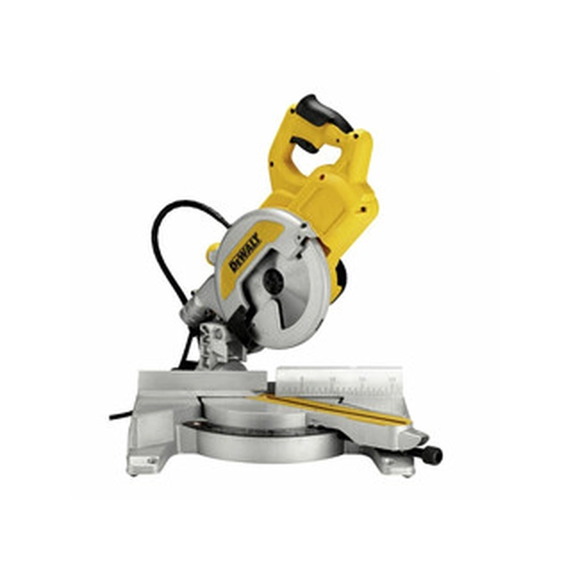 DeWalt DWS771-QS Electric Miter 230 V | 1600 W | Πριονόλαμα 216 x 30 mm | Μέγιστη κοπή 265 x 62 mm