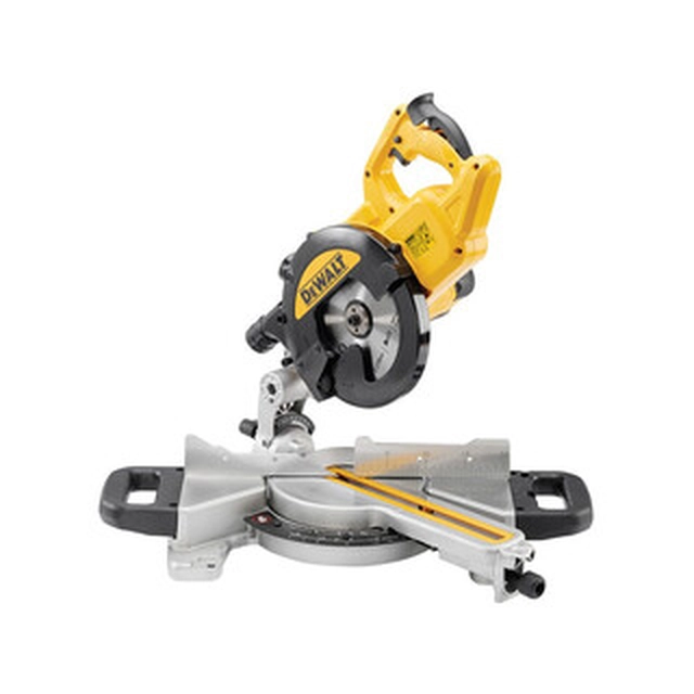 DeWalt DWS774-QS Електрическа митра 230 V | 1400 W | Режещ диск 216 x 30 mm | Максимално рязане 250 x 62 mm