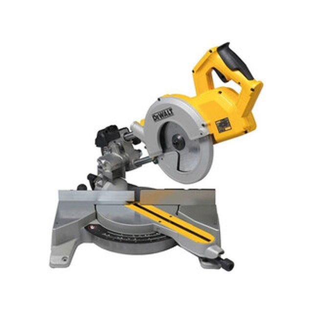 DeWalt DWS777-QS Electric Miter 230 V | 1800 W | Πριονόλαμα 216 x 30 mm | Μέγιστη κοπή 265 x 62 mm