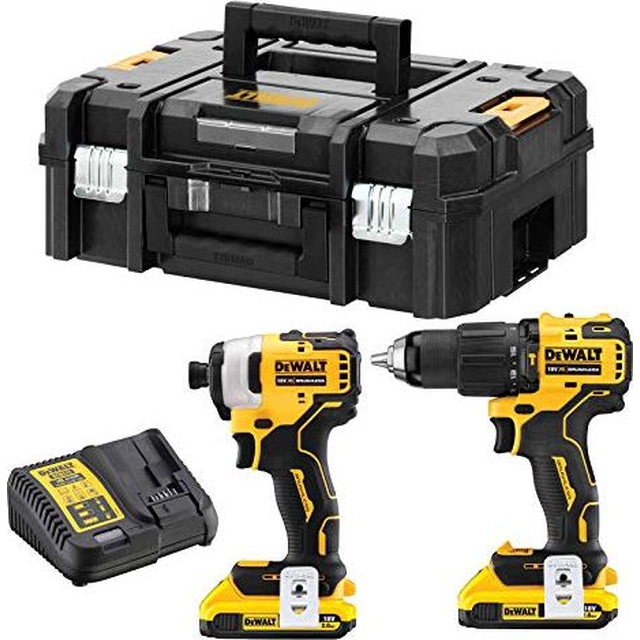 Dewalt elektrinių įrankių rinkinys 6-elementowy (DCK2062D2T-QW)