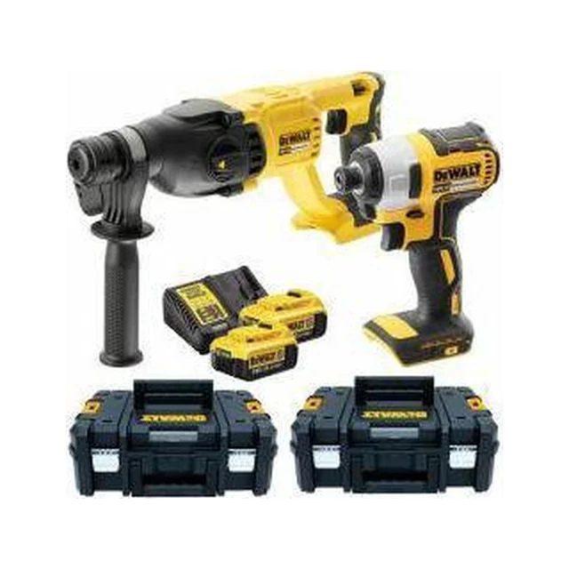 Dewalt elektrinių įrankių rinkinys 7-elementowy (DCK2023M2T-QW)