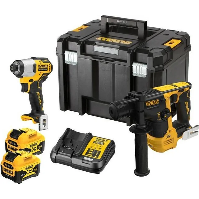 Dewalt elektrinių įrankių rinkinys DEWALT.COMBO KIT 18V DCK2104P2T