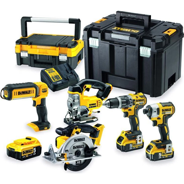 Dewalt Elektrowerkzeug-Set 11-elementowy (DCK551P3T-QW)