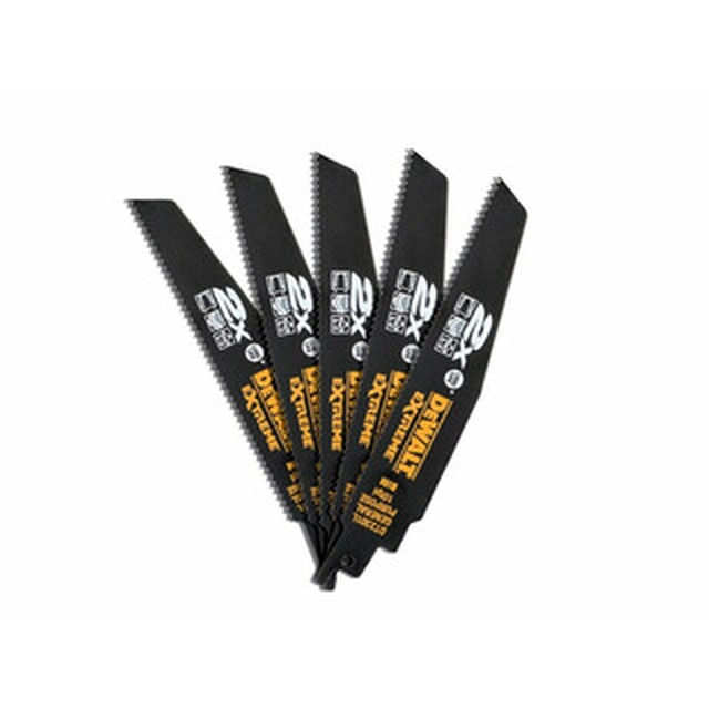 DeWalt hacksaw blade for metal 152 mm 5 pc