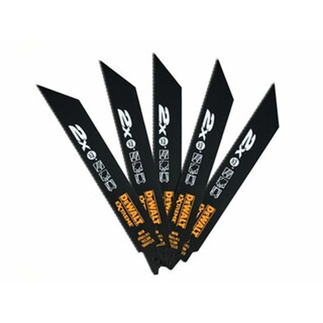 DeWalt hacksaw blade for metal 203 mm 5 pc