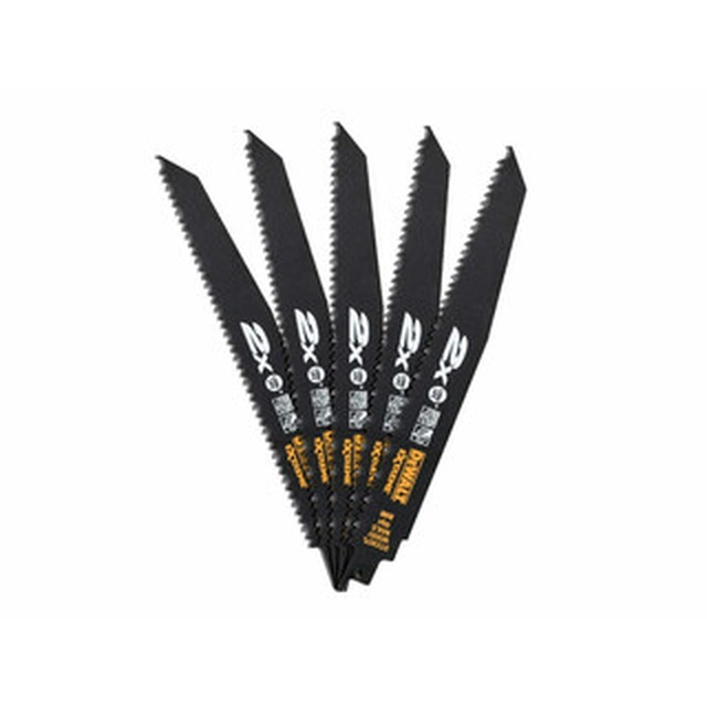 DeWalt hacksaw blade for metal 228 mm 5 pc