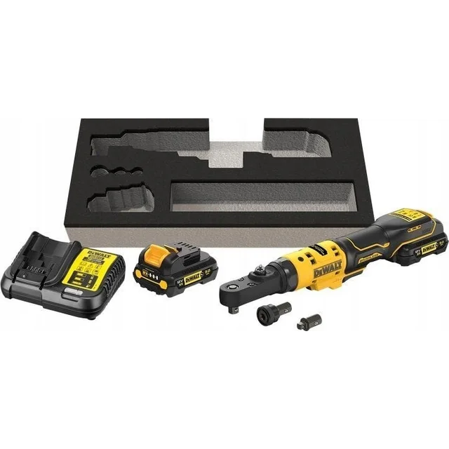 Dewalt Slagnøgle Trådløs SLAGSLÅRE 1/4'' 3/8'' XR 12V 2*3.0AH