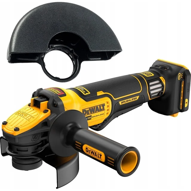 Dewalt šlifuoklis 18v xr šlifavimas. kampas. 125mm kintamasis greitis