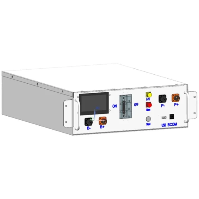 DEYE BMS HVB750V/100A-EU BMS aukštos įtampos akumuliatoriams