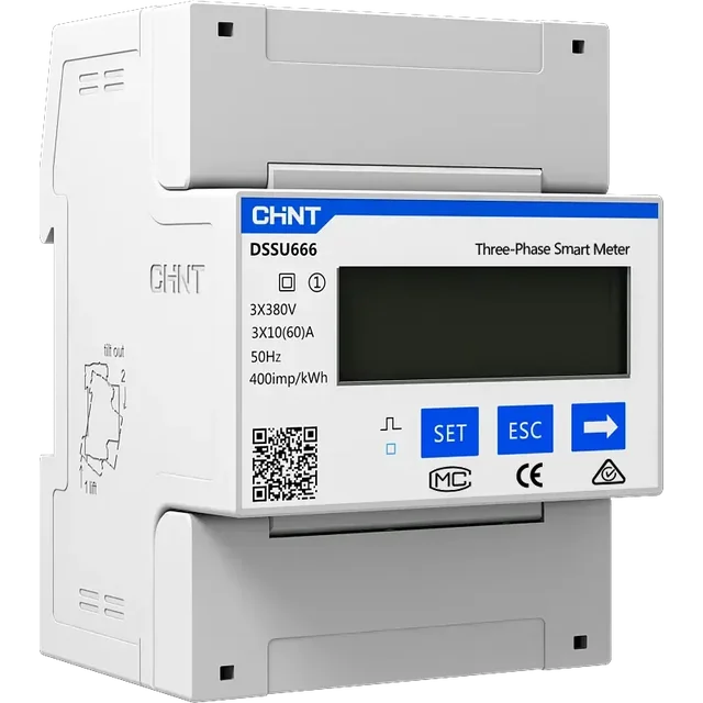 Deye SmartMeter chint tæller DTSU666