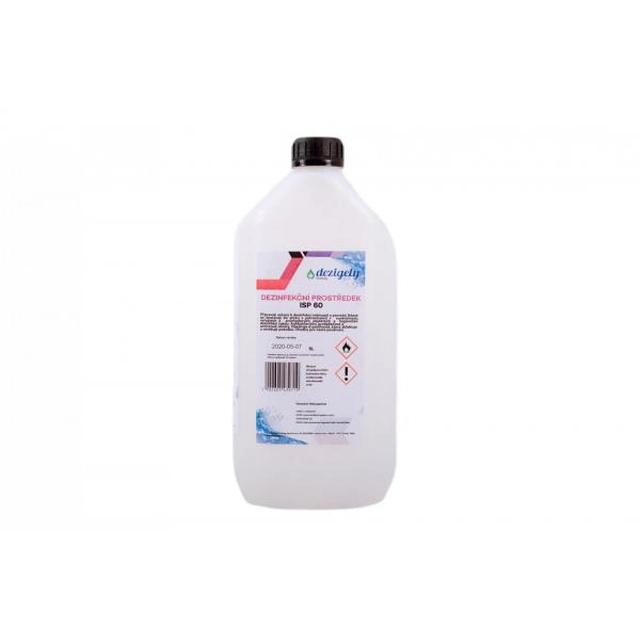 Dezigely Disinfectant 5l colorless (ISP) 60% ethanol