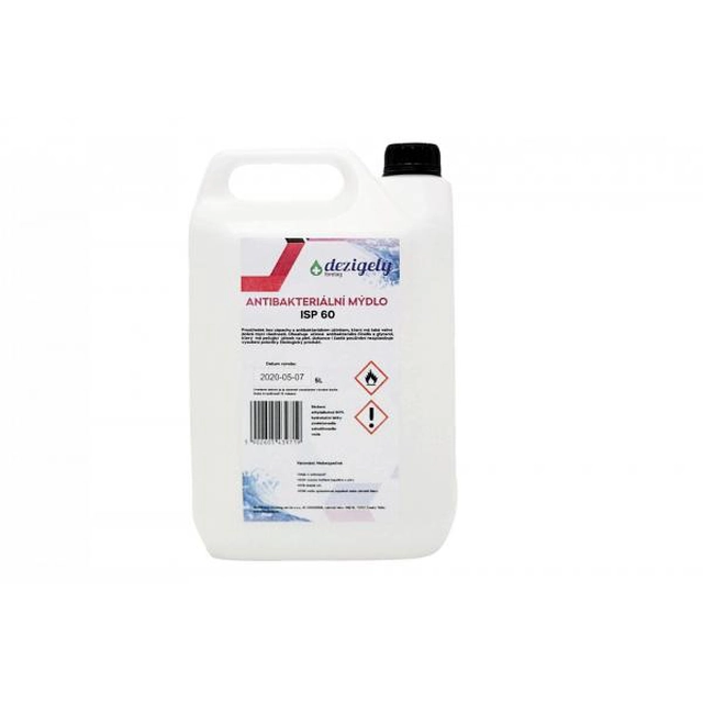 Dezigely Liquid antibacterial soap colorless 5l