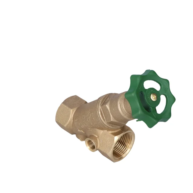 Diagonal valve DN25 GW 1 cal, anti-contamination with monitoring and drainage