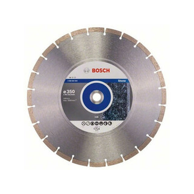 Diamantna rezalna plošča Bosch Professional for Stone 350 x 25,4 mm