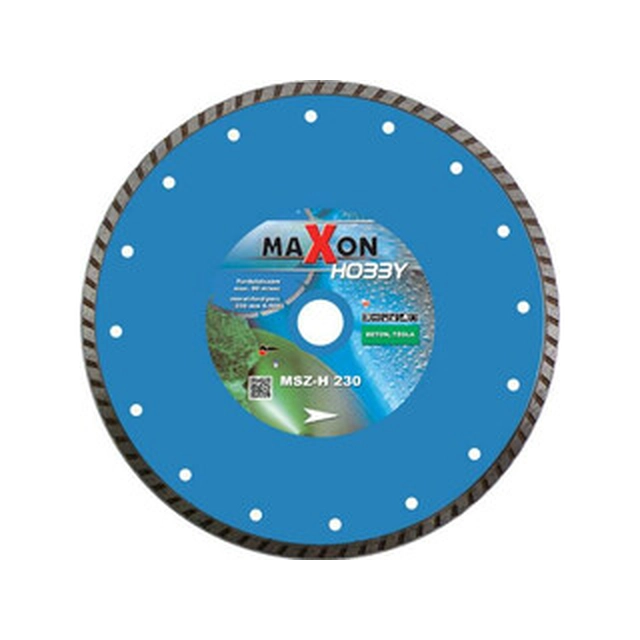 Diamantna rezalna plošča Diatech MAXON Turbo 115 x 22,23 mm