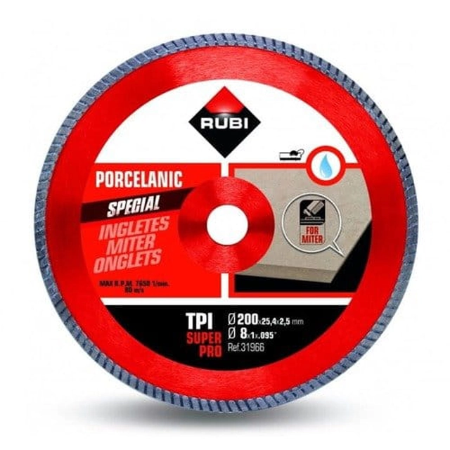 Diamantový kotúč TPI 230 SUPERPRO Rubi 31967