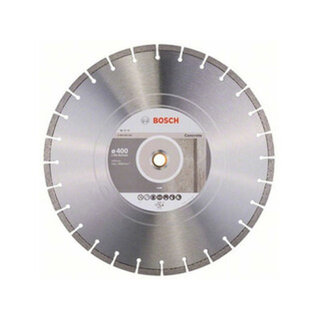 Diamantový rezací kotúč Bosch Professional na betón 400 x 25,4 mm