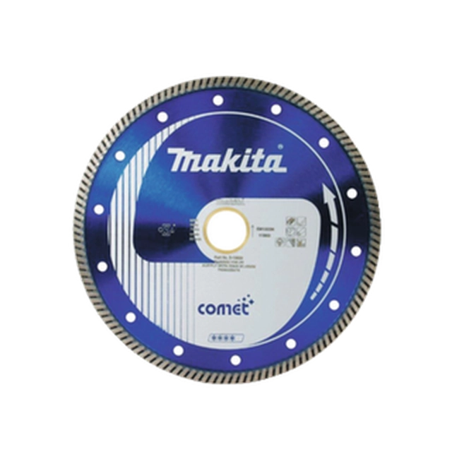 Diamantový řezný kotouč Makita Comet Turbo 300 x 25,4 mm