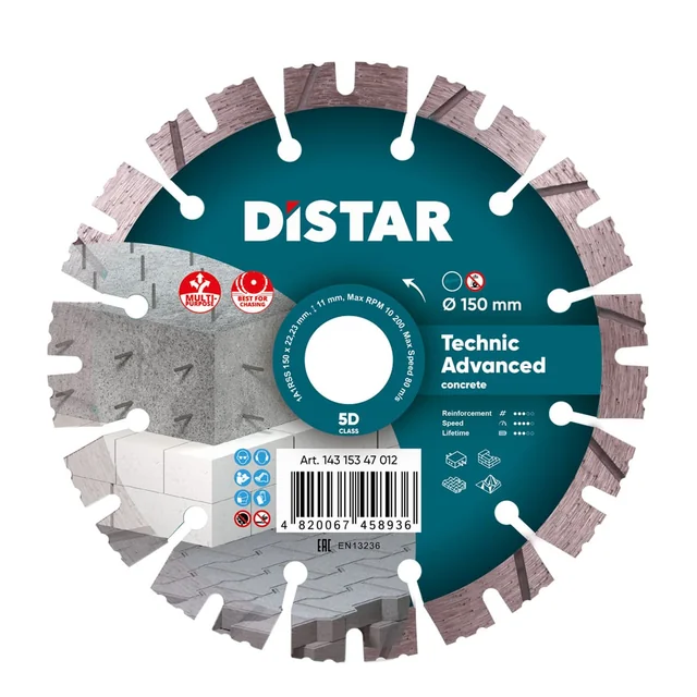 Diamantskive Technic Advanced 150mm