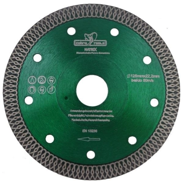 Diamond disc 250 mm ADIAM Cobra Natrix 0306