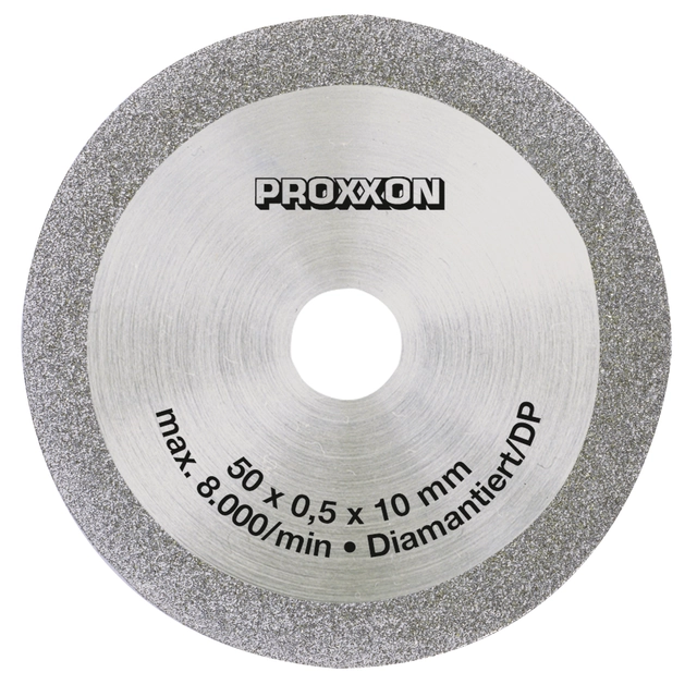 Diamond disc Proxxon 50 * 10 * 0.5mm 28012