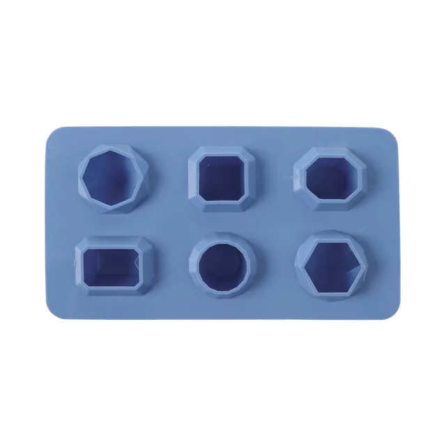 Diamond-shaped silicone ice cube mold, set 2 pcs, Bar Up