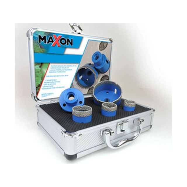 Diatech Maxon gyémántfúrókorona készlet sarokcsiszolóra 25-30-35-50-68 mm