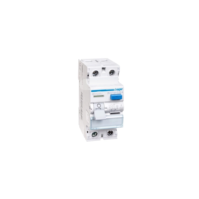 Differential circuit breaker 2P A 25A 30mA CDA225J